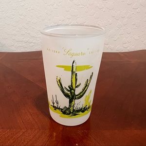 Blakeley Gas/Oil Frosted Saguaro Juice Glass